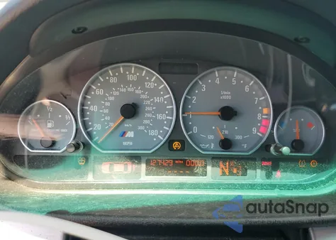 2004 BMW M3 from USA, damaged, VIN WBSBR93454PK04994